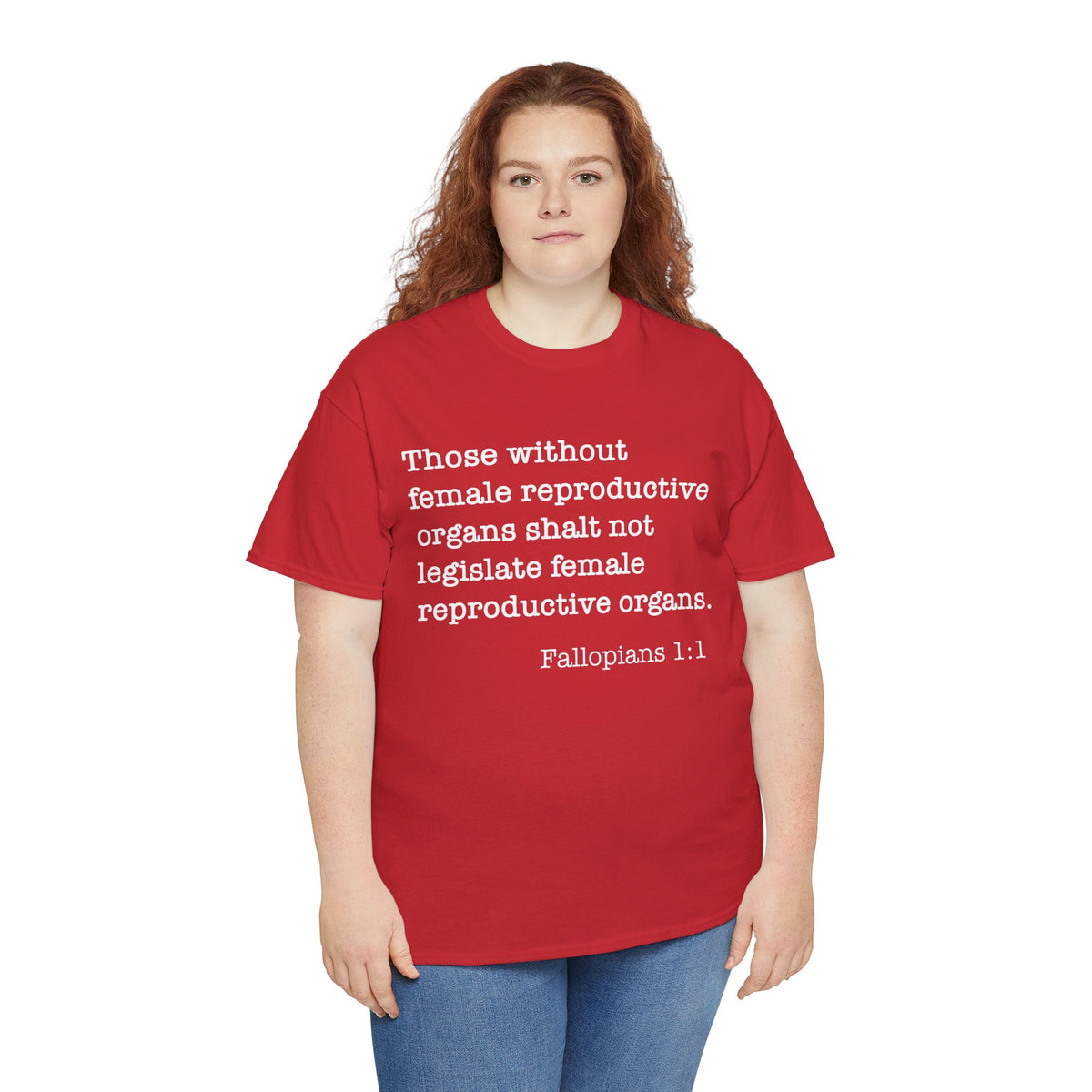 Fallopians 1:1 Unisex Heavy Cotton Tee