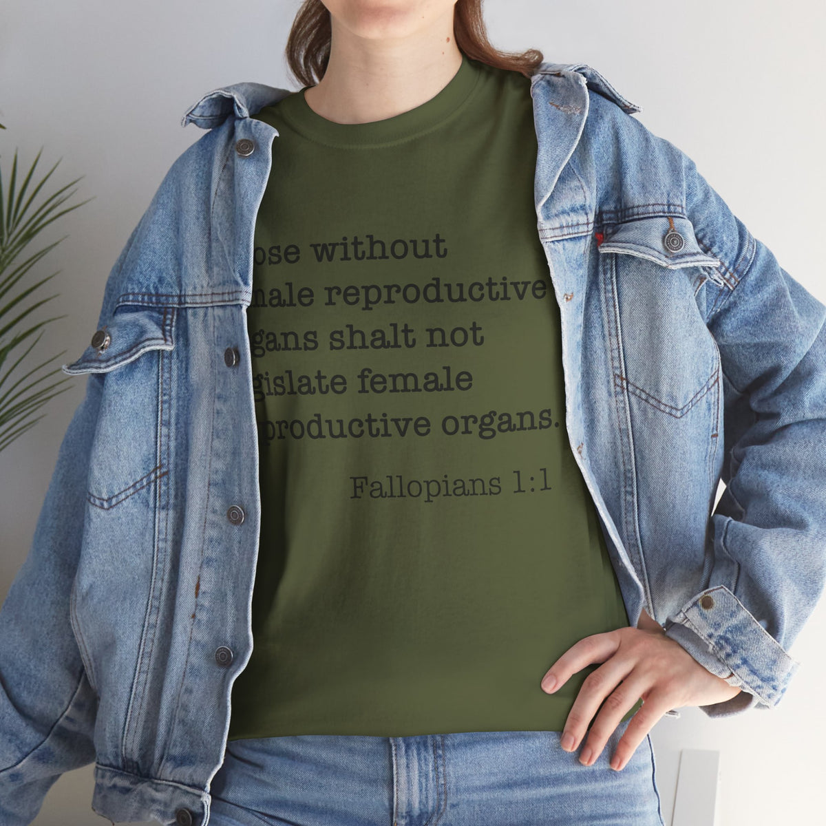 Fallopians 1:1 Unisex Heavy Cotton Tee