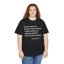 Load image into Gallery viewer, Fallopians 1:1 Unisex Heavy Cotton Tee