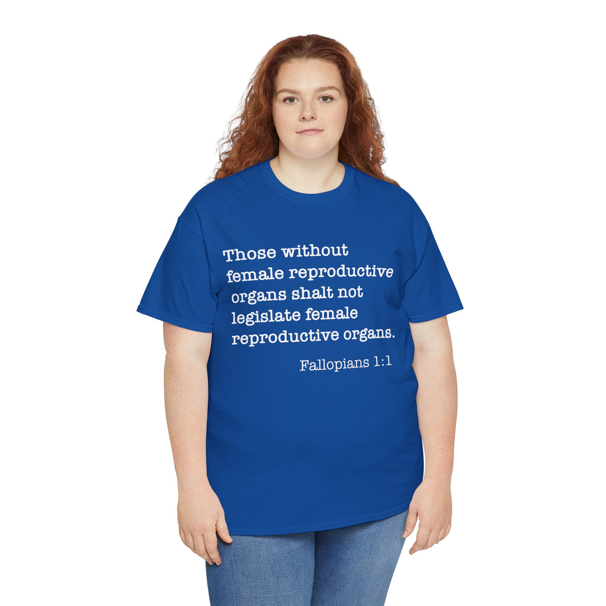Fallopians 1:1 Unisex Heavy Cotton Tee