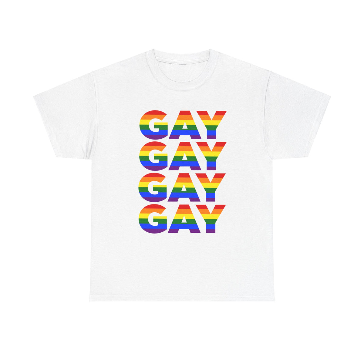 Gay Gay Gay Unisex Heavy Cotton Tee