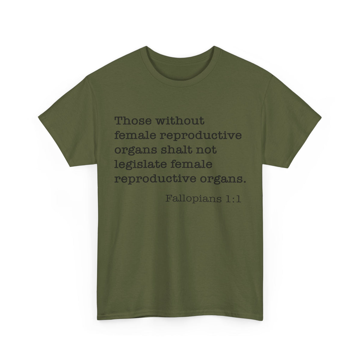 Fallopians 1:1 Unisex Heavy Cotton Tee