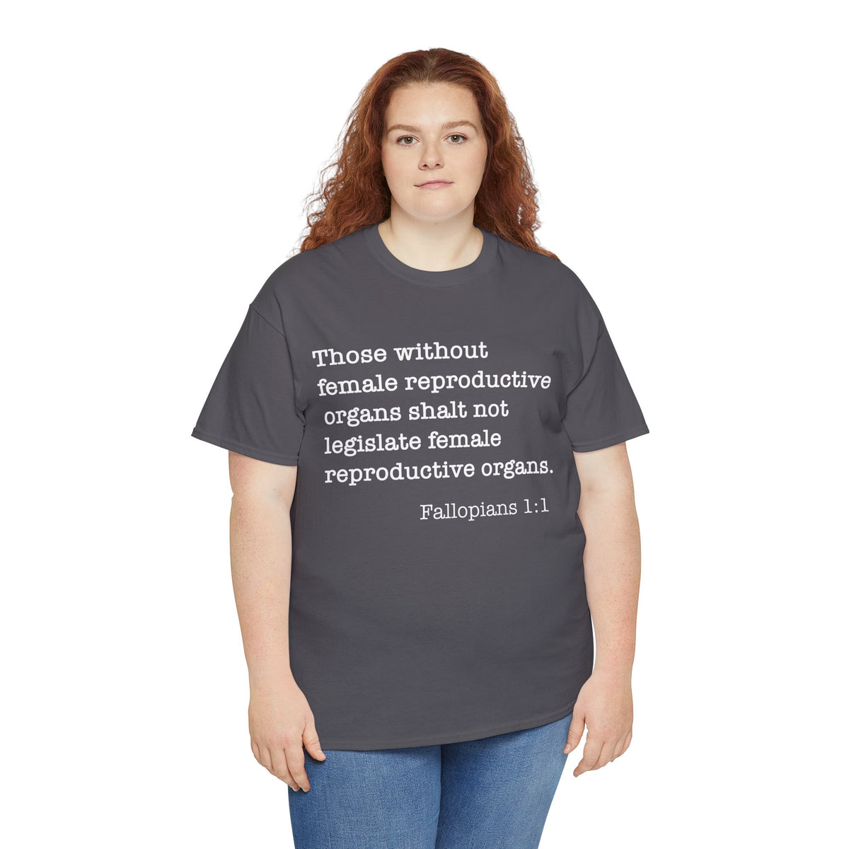 Fallopians 1:1 Unisex Heavy Cotton Tee