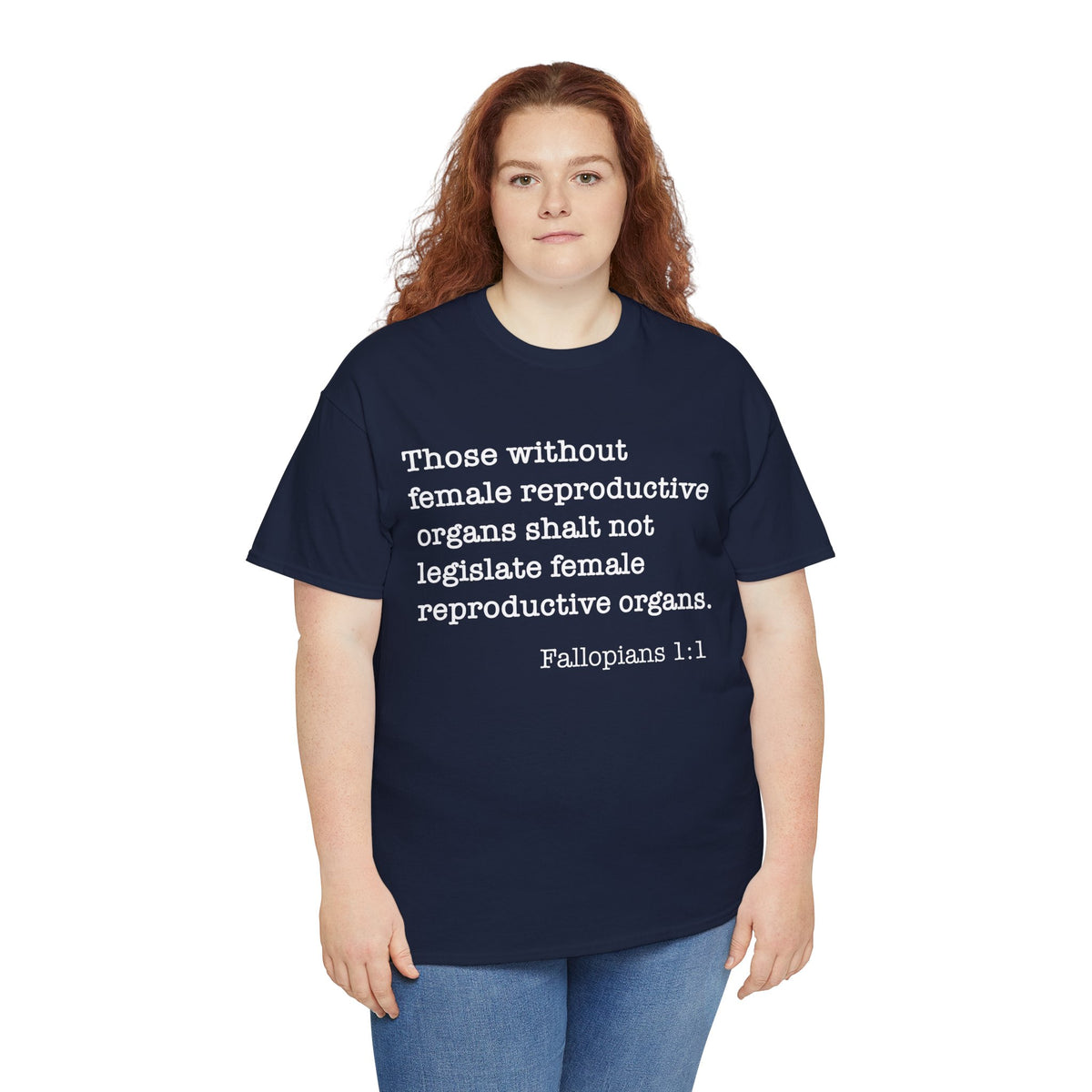 Fallopians 1:1 Unisex Heavy Cotton Tee
