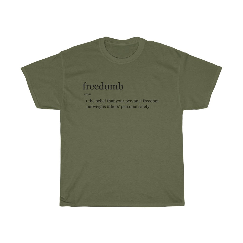 Freedumb Unisex Heavy Cotton Tee