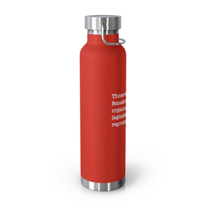Fallopians 1:1 22oz Vacuum Insulated Bottle
